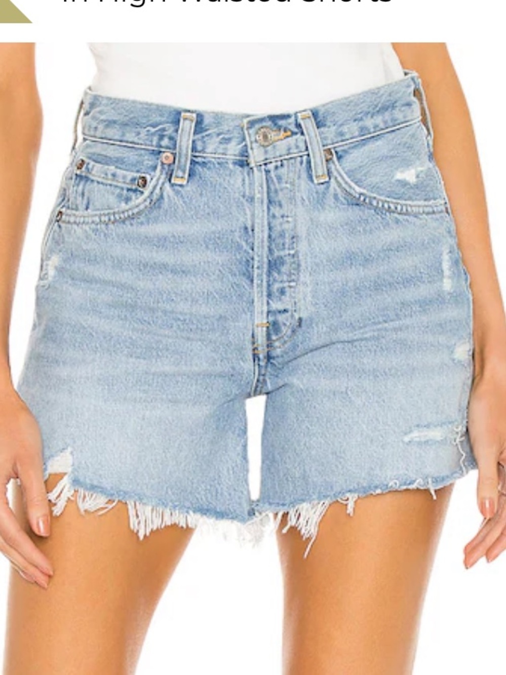 Agolde Parker Long shorts